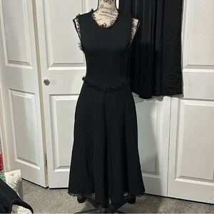 A.L.C. Black Midi Dress